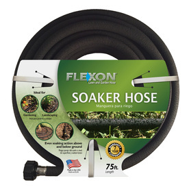 lot 2286 image: Lot (2) FLEXON 12-in x 75-ft Garden Hose