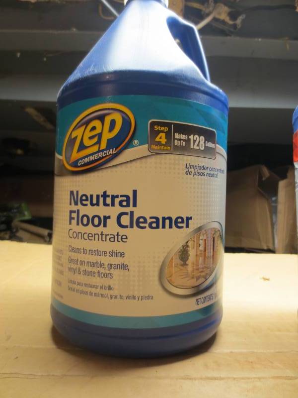 Lot Of 2 1 Zep Neutral Floor Cleaner 1 Zep Heavy Duty Floor