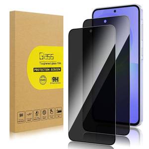lot 8541 image: Lokyoo 2 Pack Privacy Screen Protector for Samsung Galaxy A36 5GAnti-Spy Tempered Glass, Ultra HD, Anti-Scratch, Bubble-Free, Easy Install 9H Protective Glass for Galaxy A36