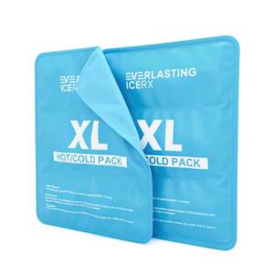 lot 8560 image: Reusable Ice Pack for Injuries  11 x 14.5 - 2 Pack XL  Hot & Cold Pack  Large Ice Pack for Back Pain Relief, Soft Ice Packs Reusable, Flexible When Frozen