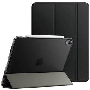 lot 8606 image: JETech Case for iPad Air 11-Inch M3M2 (20252024), iPad Air 54 (20222020 5th4th Generation 10.9-Inch), Slim Stand Hard Back Shell Cover with Auto WakeSleep (Black)