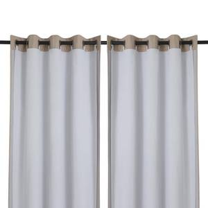 lot 8635 image: Chyhomenyc 2 Panels 100% Blackout Curtain Liners, 100% Darkening Thermal Insulated Blackout Liner for 84 Inch Curtains, Each 50 Wx80 L, 2 Liners Per Set with 17 Pieces Rings