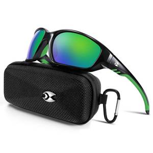 lot 8643 image: suoso Sports Polarized Sunglasses for Men Womens UV400 Protection Sun Glasses Wrap Around Goggles for Fishing Driving TR90