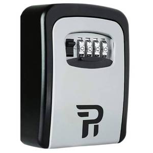 lot 8688 image: Key Lock Box with Code for Outside - Wall Mount Lockbox for Keys Outdoor - Combination Lock Box to Hide a Key Outside - Key Cabinets