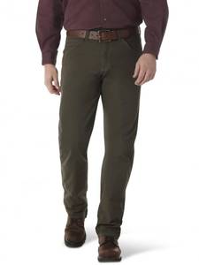 lot 8719 image: Wrangler Riggs Workwear mens Technician Work Utility Pants, Loden, 31W x 32L US