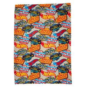 lot 8763 image: Franco Hot Wheels Kids Bedding Super Soft Plush Throw Blanket, 46 in x 60 in, (Officially Licensed Product)