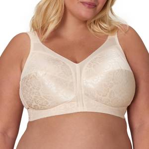 lot 8796 image: PLAYTEX Womens 18 Hour Original Comfort Strap Full Coverage Bra US4693 Natural Beige 36DDD