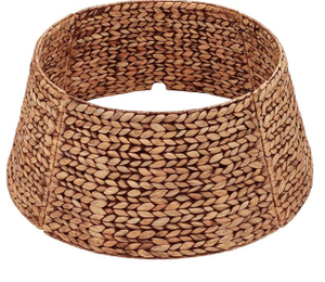 lot 8800 image: Rattan Christmas Tree Collar 24 inch