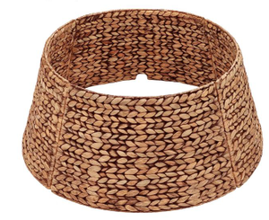 lot 8801 image: Rattan Christmas Tree Collar 24 inch