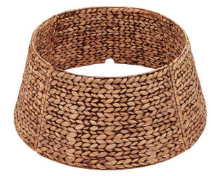 lot 8802 image: Rattan Christmas Tree Collar 24 inch