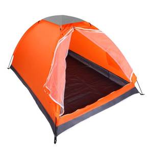 lot 8981 image: Yodo Upgraded Lightweight 2 Person Camping Backpacking Tent with Carry Bag, Orange