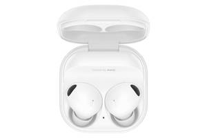 lot 8998 image: Samsung Galaxy Buds 2 Pro True Wireless Bluetooth Earbuds, Noise Cancelling, Hi-Fi Sound, 360 Audio, Secure In-Ear Fit, HD Voice, Water Resistant, White US Version, ONE BUD MISSING