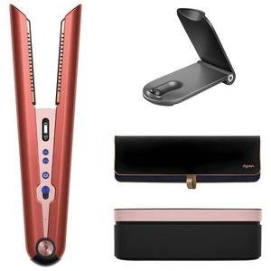 lot 9771 image: Dyson - Corrale Hair Straightener - Strawberry BronzeBlush Pink
