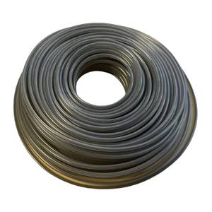 lot 9840 image: FlyNautics Grass Strimmer Line,0.12inx131Ft Nylon Steel String Trimmer Spool 3.0mm 40m Round Wire for Garden Trimmers (Steel, Black)