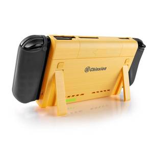 lot 9926 image: ID CHINSION 10000mAh Battery Pack for Nintendo Switch & OLED, Portable Pop-Up Backup Extended Battery Charger Case for Switch Games and Accessories (Yellow)