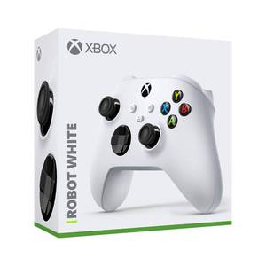 lot 9948 image: Microsoft Xbox Series S or X Wireless Controller Robot White plus VGSION battery