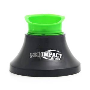 lot 9950 image: Pro Impact Rugby Kicking Tee - Heavy Duty Fixed Tee with 4 Prong Hold - Kick Consistency & Accuracy Improvement for Youth & Adult (Green)