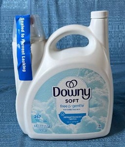 lot 4014 image: Downy Soft Free & Gentle Fabric Softener - Retail $14
