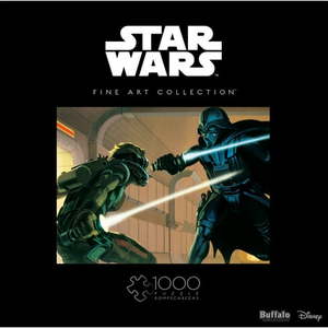 lot 6038 image: Buffalo Games - Star Wars - Luke Versus Vader Concept Jigsaw Puzzle