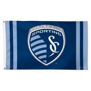 lot 7013 image: WINCRAFT MLS Sporting Kansas City 3x5 Flag