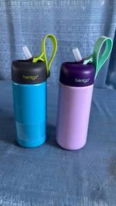 lot 7018 image: Bentgo Kids Stainless Steel Water Bottles Set