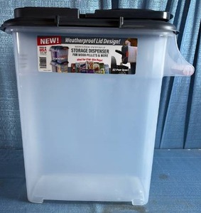 lot 7039 image: Weatherproof Storage Dispenser Container