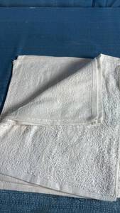 lot 7057 image: White Cotton Dish Rag 9pc Set