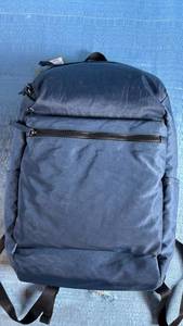 lot 7070 image: Goodfellow & Co. Classic Navy Blue Nylon Backpack