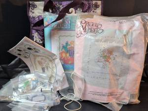 lot 224 image: Precious Moments Cross Stitch Pattern Collection
