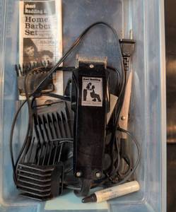 lot 249 image: Jheri Redding Professional Home Barber Set