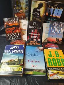 lot 261 image: Legal Thriller and Mystery Book Collection from Assorted Best Selling Authors