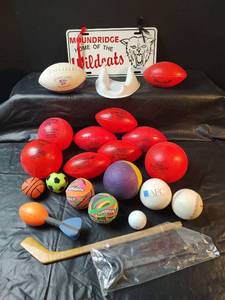 lot 383 image: Moundridge Wildcats Sports Memorabilia Collection and More
