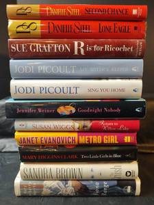 lot 401 image: Fiction Book Collection by Popular Authors