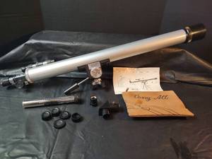 lot 415 image: Japanese D-50mm F-800 Astronomical Refractor Telescope with Manual and Attachments