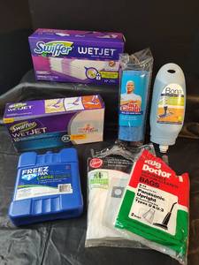 lot 435 image: Home Cleaning Bundle with Swiffer, Bona, and More