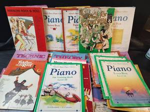 lot 500 image: Piano Music Book Collection - Alfreds and Bastien Method Books and More
