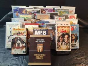lot 507 image: 1990s VHS Movie Collection Lot