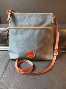 lot 541 image: Dooney & Bourke Navy Blue Nylon Bag