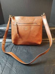 lot 556 image: Coach Mae Leather Crossbody Bag