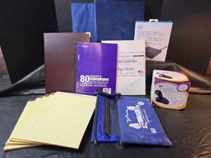 lot 664 image: Office Supply Bundle with NEW Dell DVD Drive
