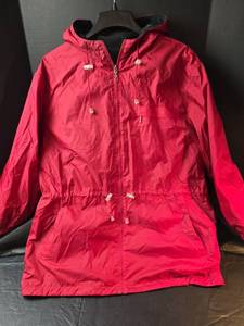 lot 794 image: Faded Glory Womens Reversible RedBlack Windbreaker Jacket 2X