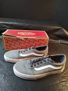 lot 859 image: New Vans Ward Rock Textile Sneakers - GraySepia