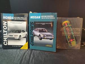 lot 871 image: Auto Repair Manual Collection - Honda, Nissan & Mechanics Guide
