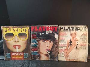 lot 875 image: Playboy Magazine Collection 1981-1982