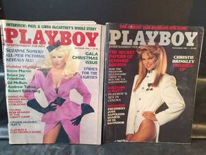 lot 876 image: Playboy Magazine NovemberDecember 1984 Issues