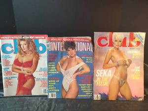 lot 883 image: 1986,1990,1992 Adult Entertainment Magazines