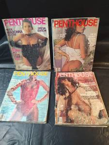 lot 885 image: 1985-1986 Penthouse Magazine Collection