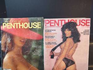 lot 911 image: Penthouse Magazines