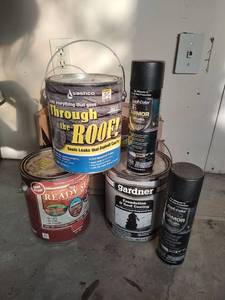 lot 1036 image: Roofing Sealant and Coating Bundle
