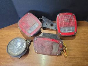 lot 1503 image: Tail Lights and Head Light